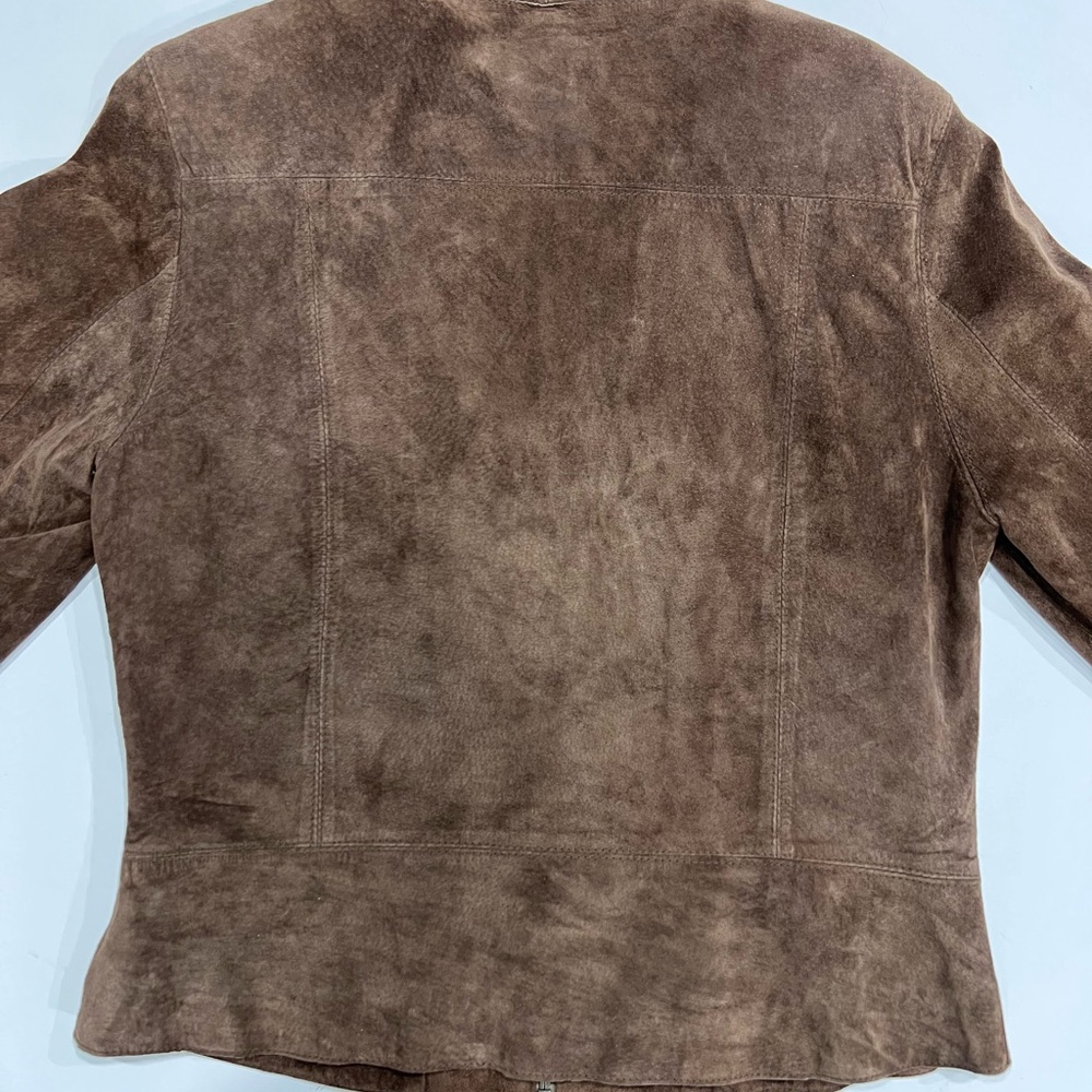 JohnPaulRichard Taupe Suede Jacket - Picture 4 of 5